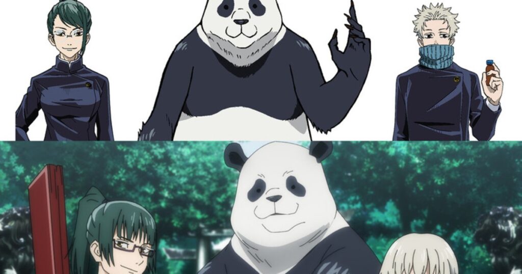 La pelÃ­cula Jujutsu Kaisen revela diseÃ±os de Maki, Toge y Panda  Noticias de anime  Tienda Tokyo Otaku Mode (TOM): figuras y productos de JapÃ³n
